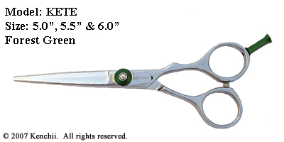 Kenchii KETE-Forest Green Shears